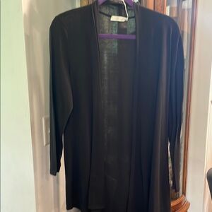 Chris & Carol Black Cardigan